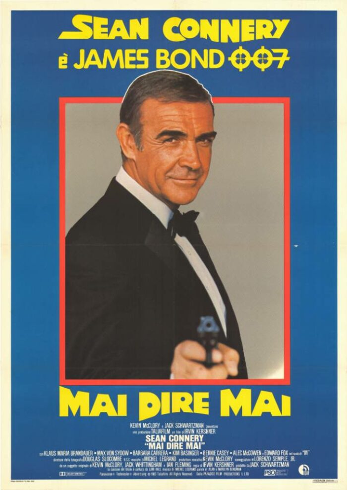 Affiche - JAMAIS PLUS JAMAIS - 100x140cm