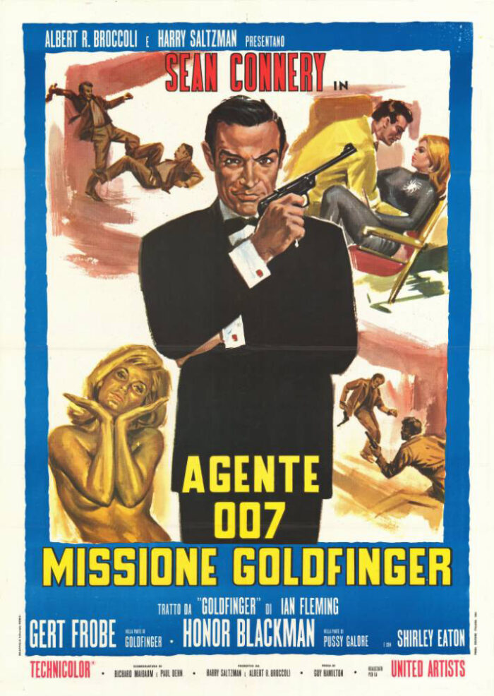 Affiche - GOLDFINGER - Ressortie 100x140cm