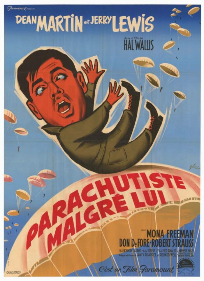 Affiche - PARACHUTISTE MALGRE LUI - 120x160cm