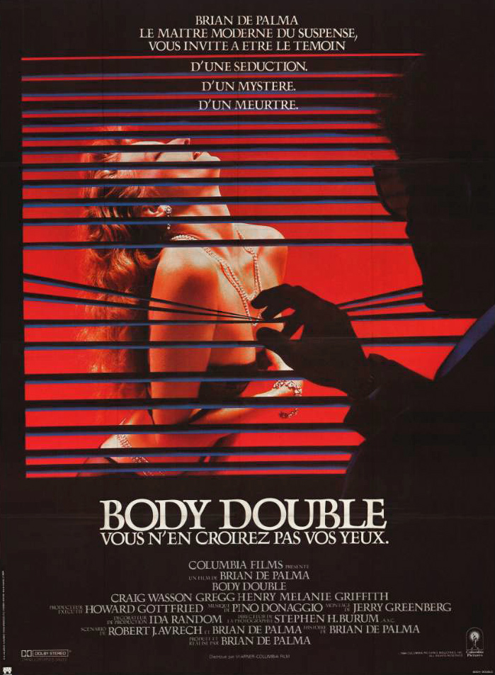 Affiche - BODY DOUBLE - 120x160cm