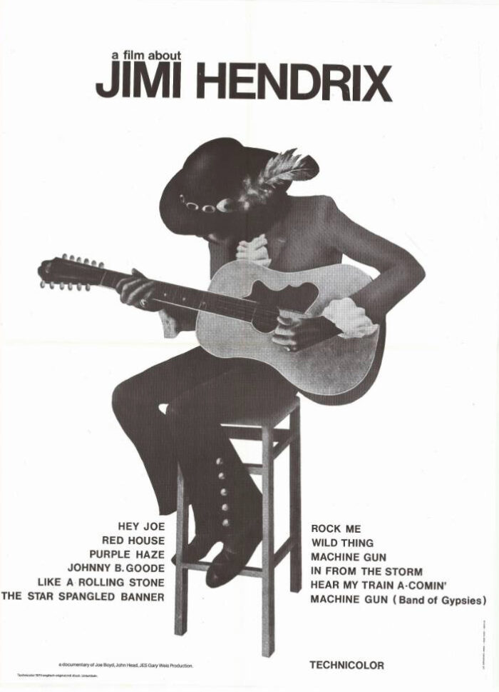 Affiche - JIMI HENDRIX - 60x80cm