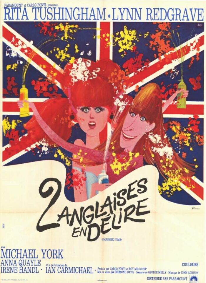 Affiche - DEUX ANGLAISES EN DELIRE - 120x160cm