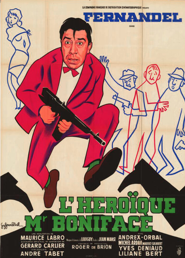 Affiche - HEROIQUE MONSIEUR BONIFACE (l') - Ressortie 120x160cm