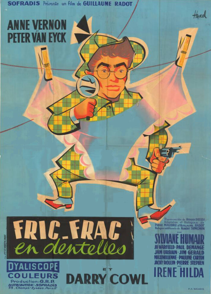 Affiche - FRIC-FRAC EN DENTELLES - 120x160cm
