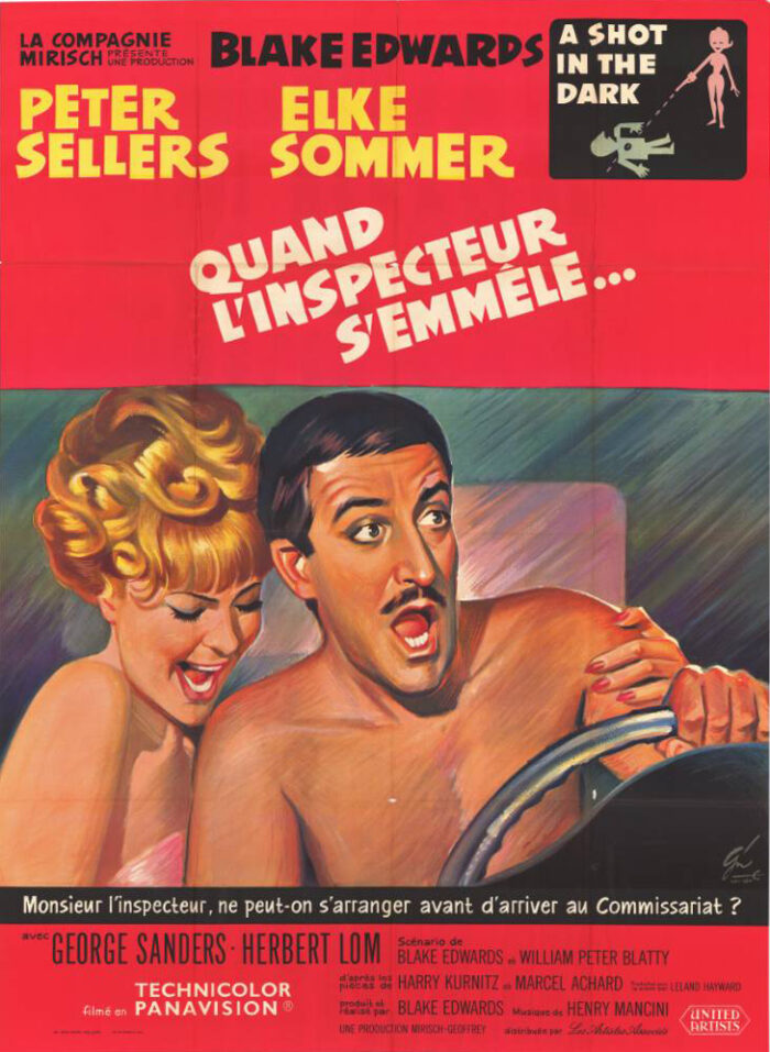 Affiche - QUAND L'INSPECTEUR S'EMMELE - 120x160cm