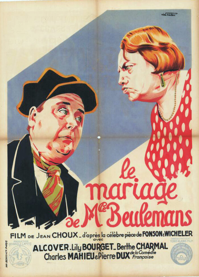 Affiche - MARIAGE DE Mlle BEULEMANS (le) - 60x80cm