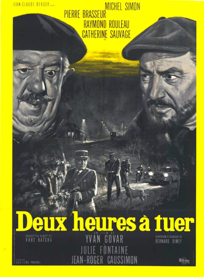 Affiche - DEUX HEURES A TUER - 120x160cm