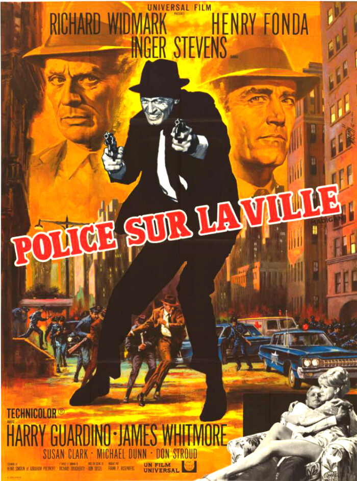 Affiche - POLICE SUR LA VILLE - 120x160cm