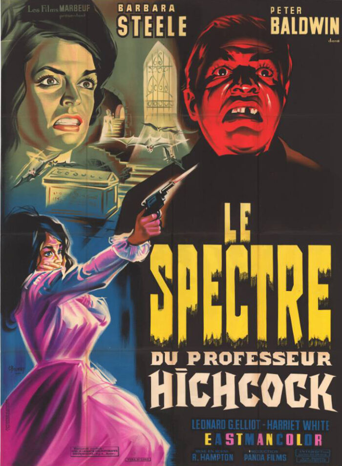 Affiche - SPECTRE DU PROFESSEUR HICHCOCK (le) - 120x160cm