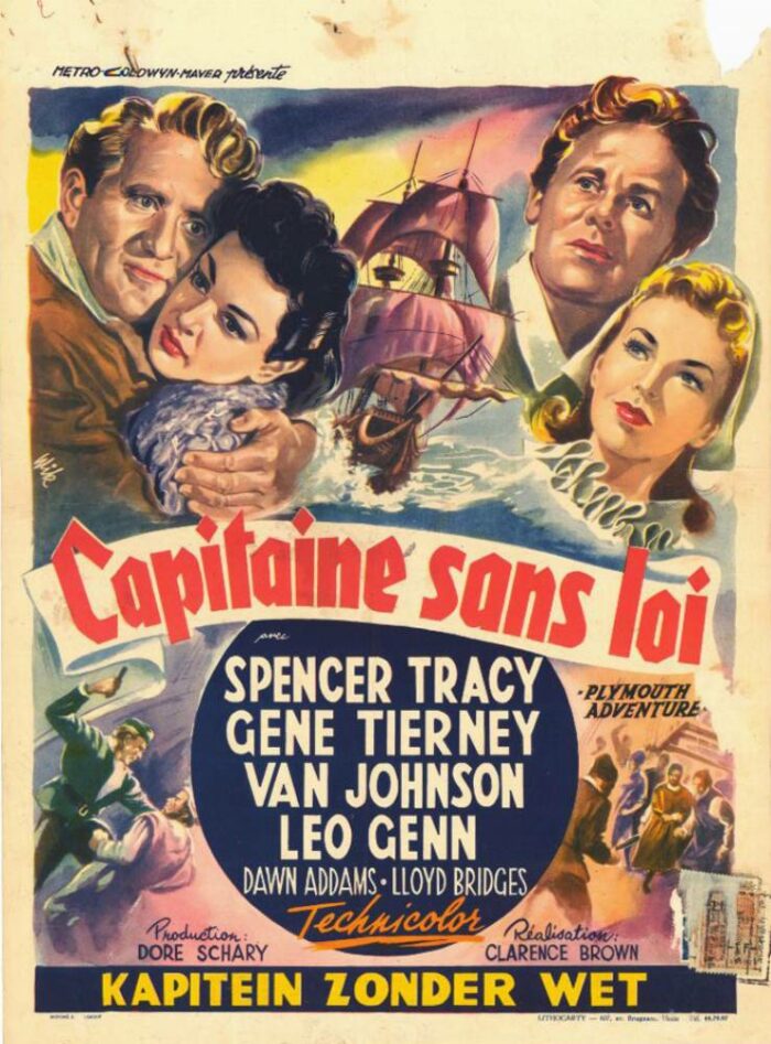 Affiche - CAPITAINE SANS LOI - 36x56cm