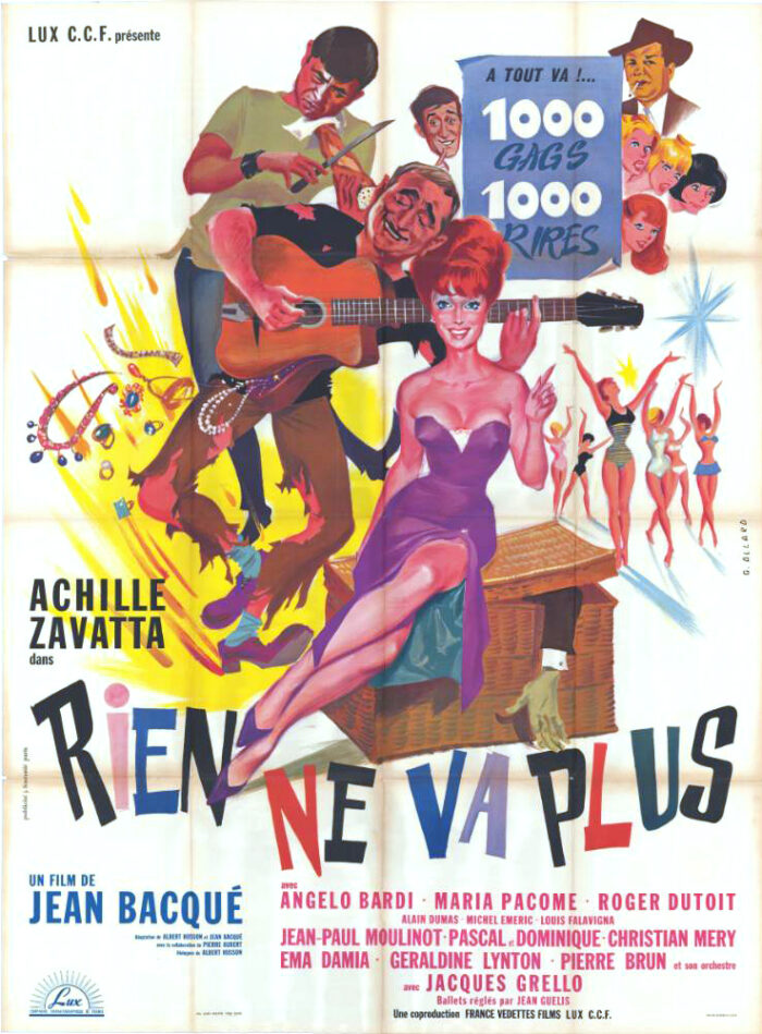 Affiche - RIEN NE VA PLUS - 120x160cm