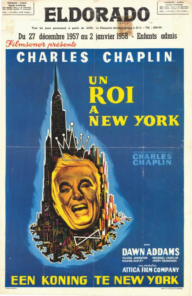 Affiche - UN ROI A NEW-YORK - 36x56cm