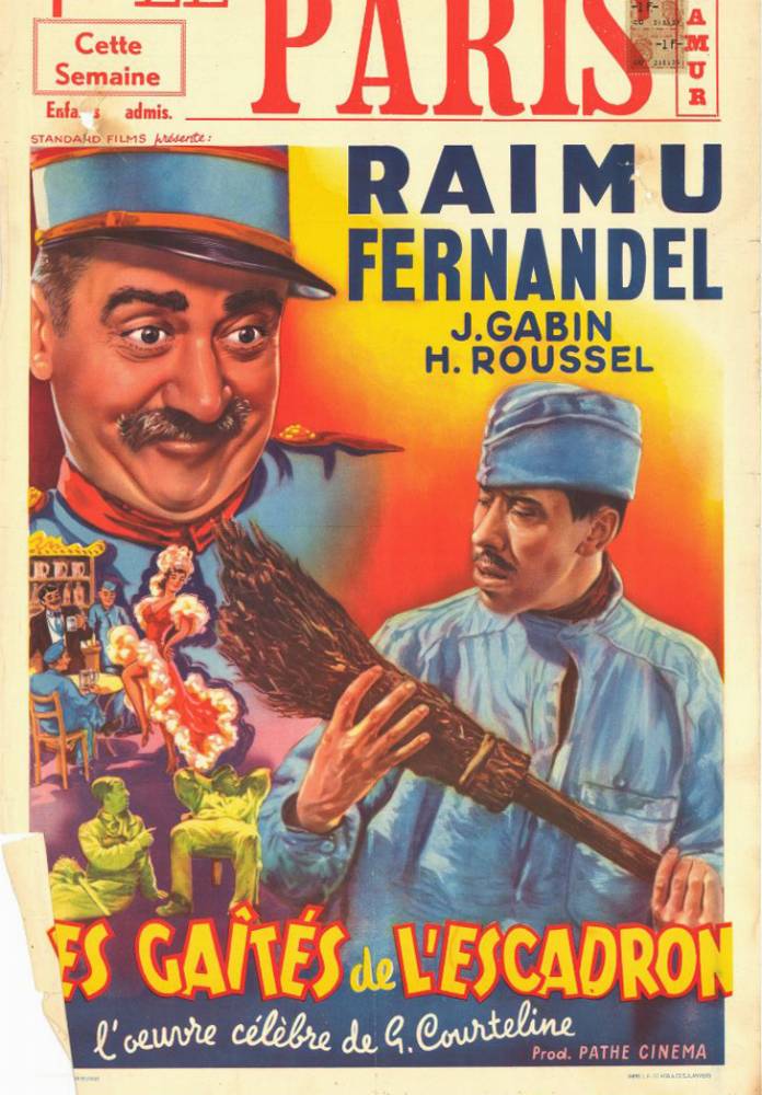 Affiche - GAITES DE L'ESCADRON (les) - Ressortie 36x56cm