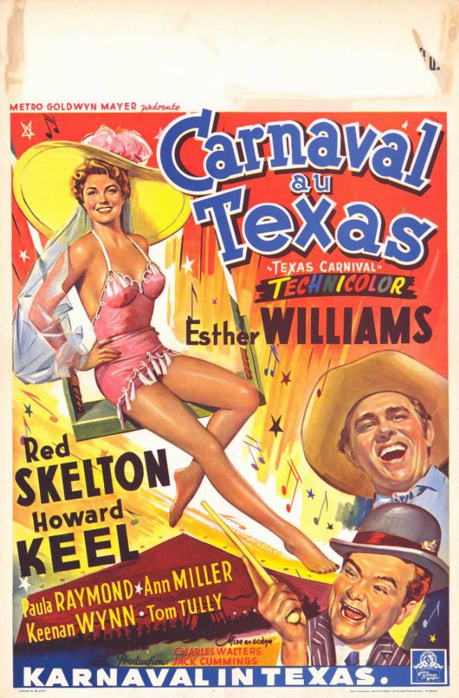 Affiche - CARNAVAL AU TEXAS - 36x56cm