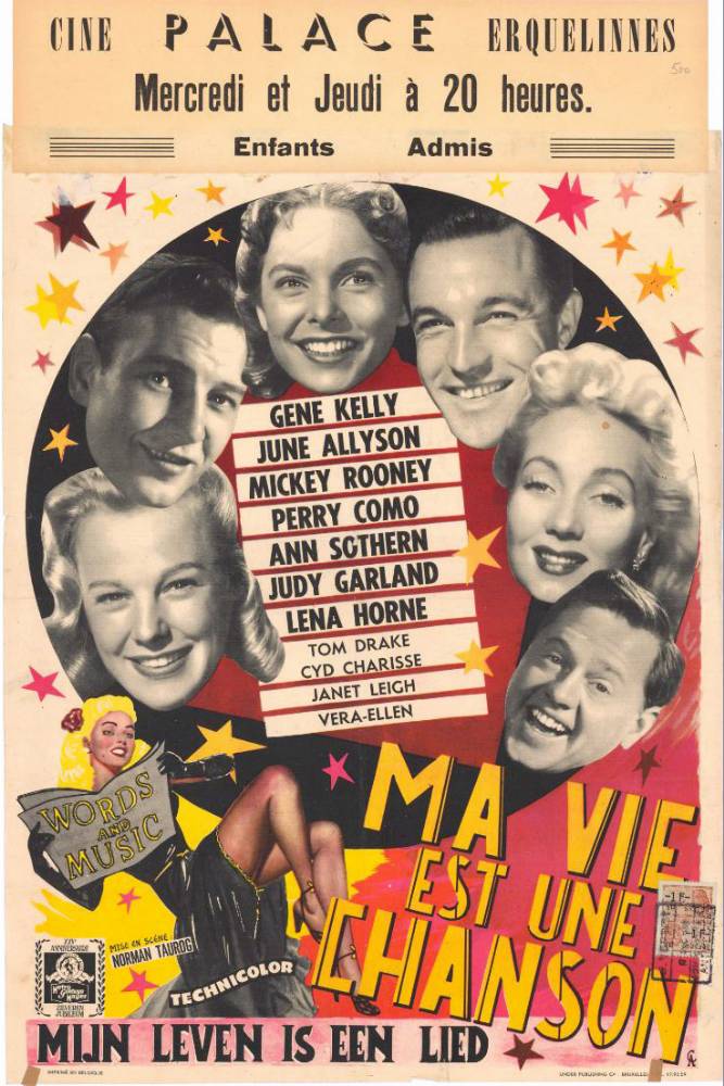 Affiche - MA VIE EST UNE CHANSON - 36x56cm