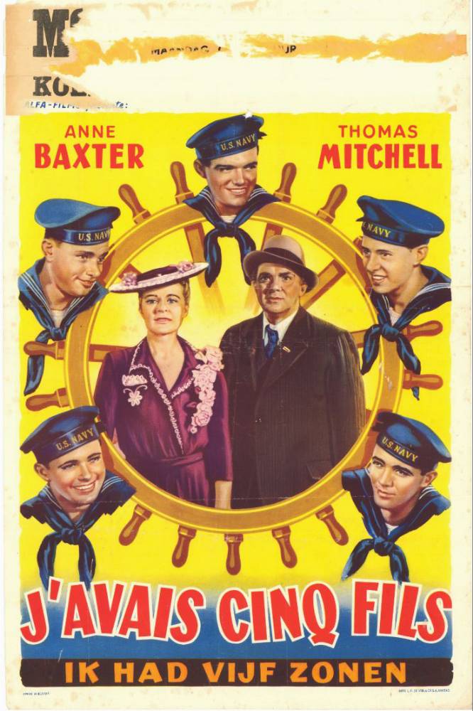 Affiche - J'AVAIS CINQ FILS - 36x56cm