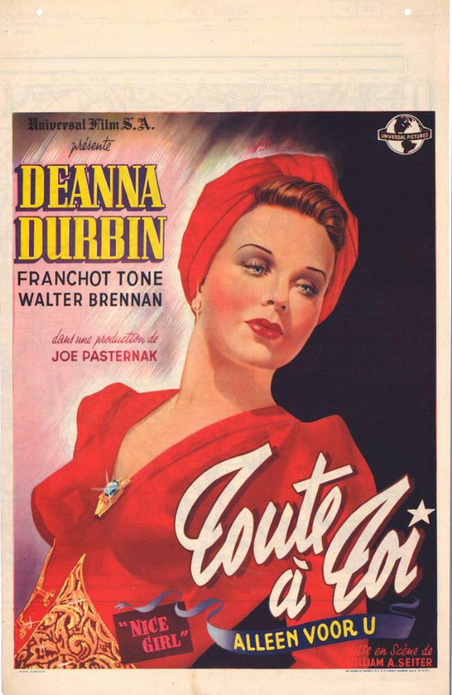Affiche - NICE GIRL - 36x56cm