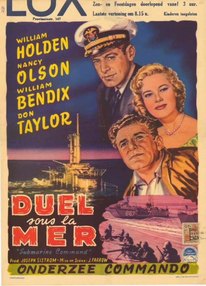 Affiche - DUEL SOUS LA MER - 36x56cm