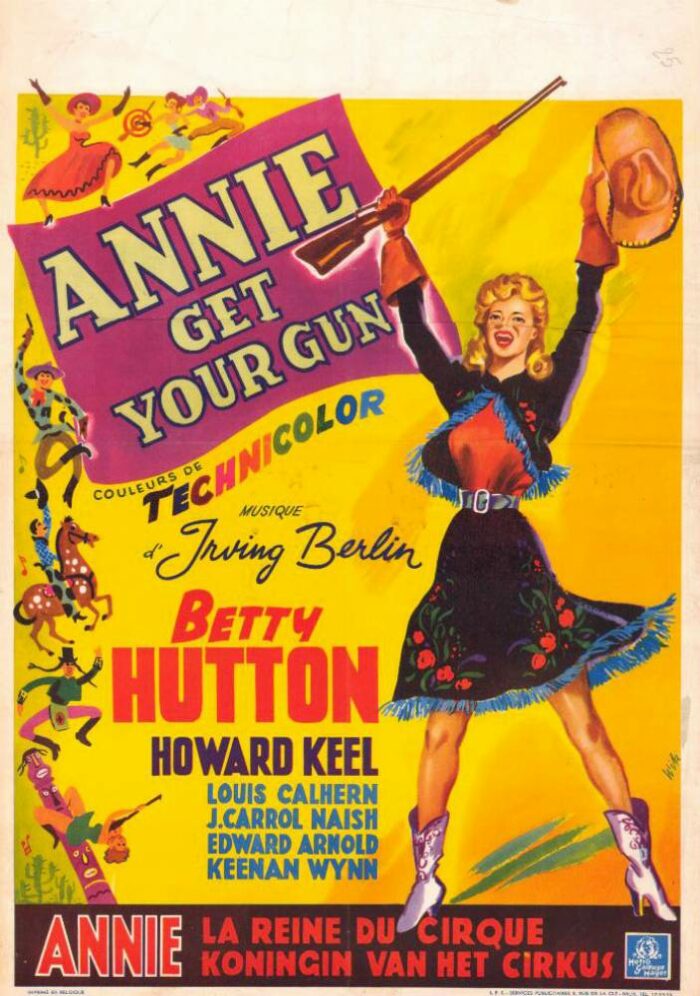 Affiche - ANNIE LA REINE DU CIRQUE - 36x56cm