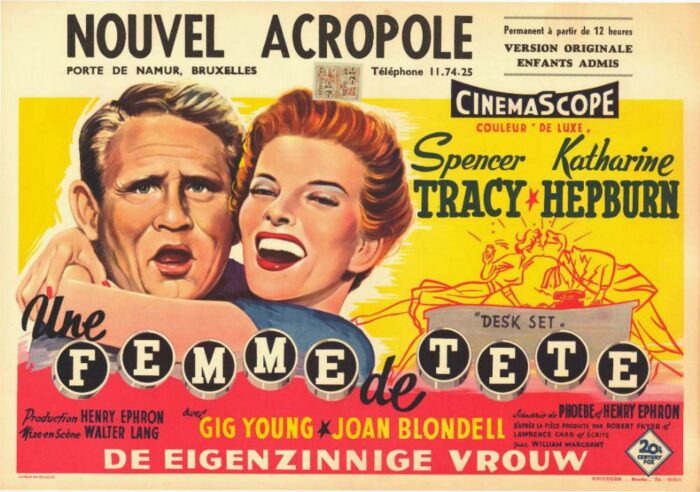 Affiche - UNE FEMME DE TETE - 36x56cm
