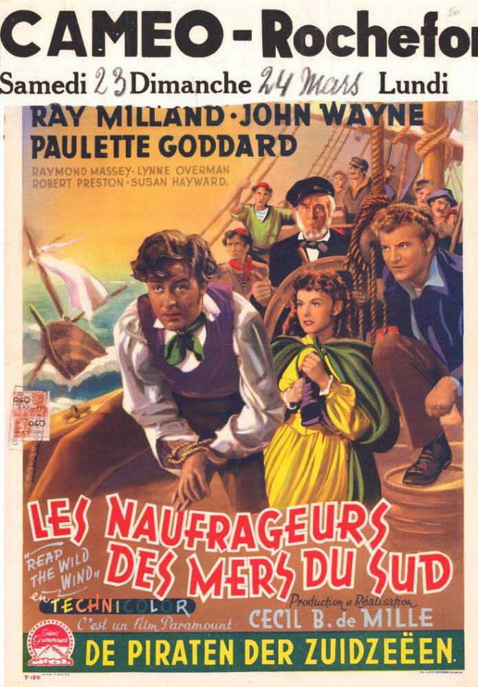 Affiche - NAUFRAGEURS DES MERS DU SUD (les) - 36x56cm