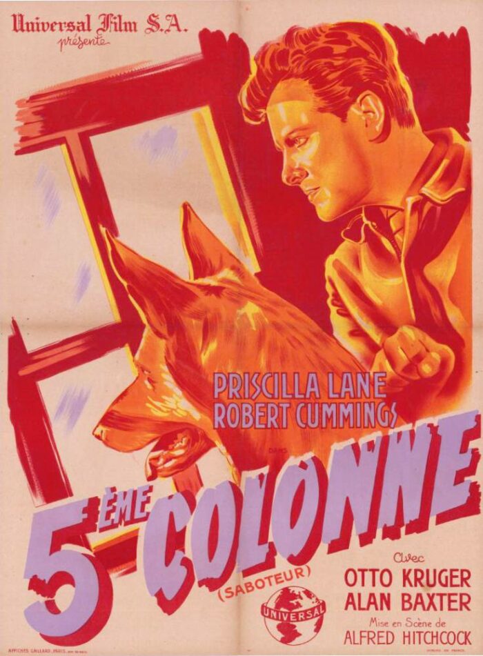 Affiche - CINQUIEME COLONNE - 60x80cm