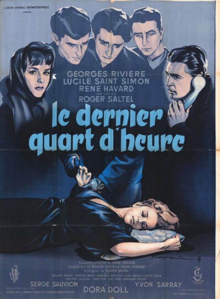 Affiche - DERNIER QUART D'HEURE (le) - 120x160cm
