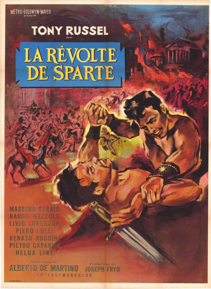 Affiche - REVOLTE DE SPARTE (la) - 120x160cm