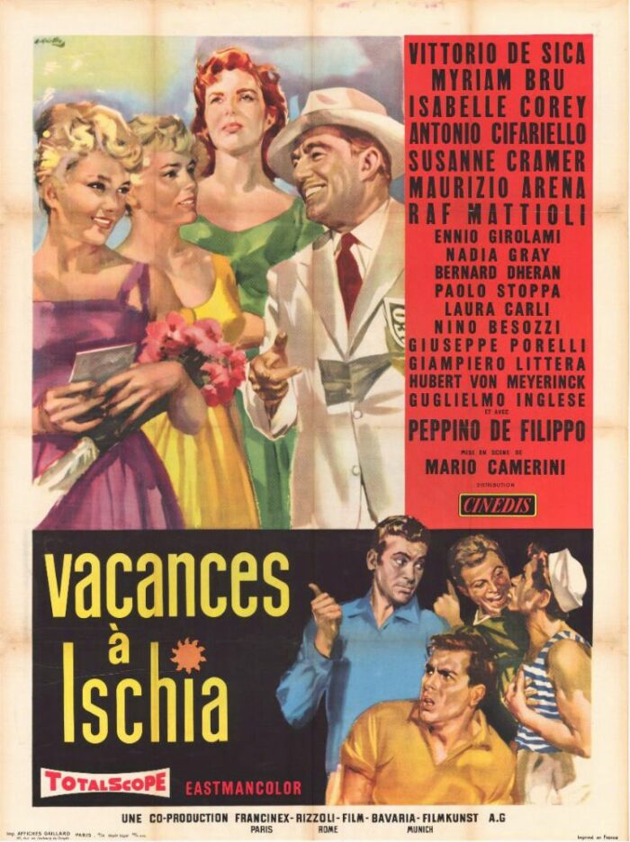 Affiche - VACANCES A ISCHIA - 120x160cm