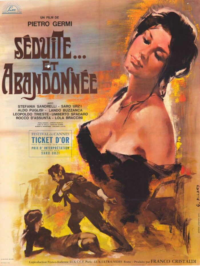 Affiche - SEDUITE ET ABANDONNEE - 120x160cm
