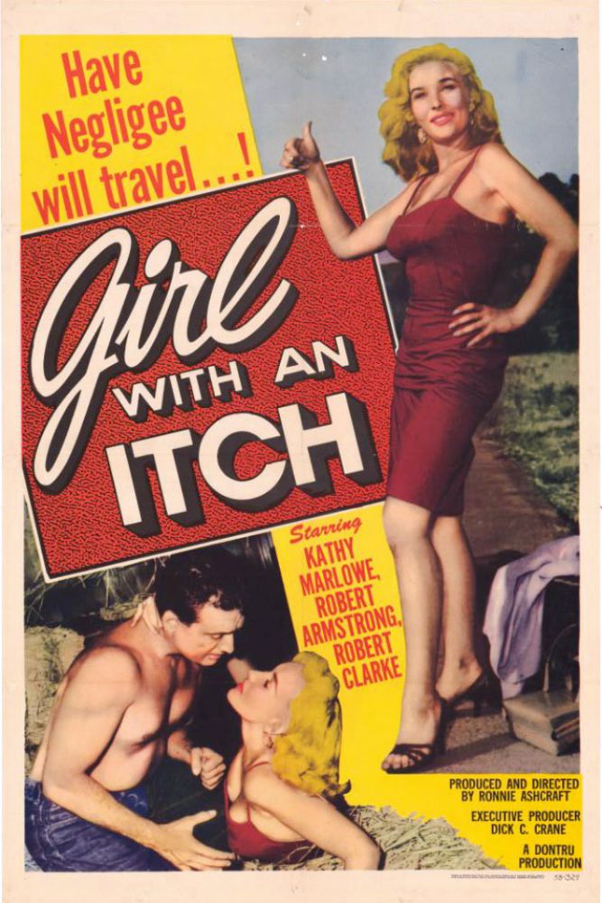 Affiche - GIRL WITH AN ITCH - 70x105cm