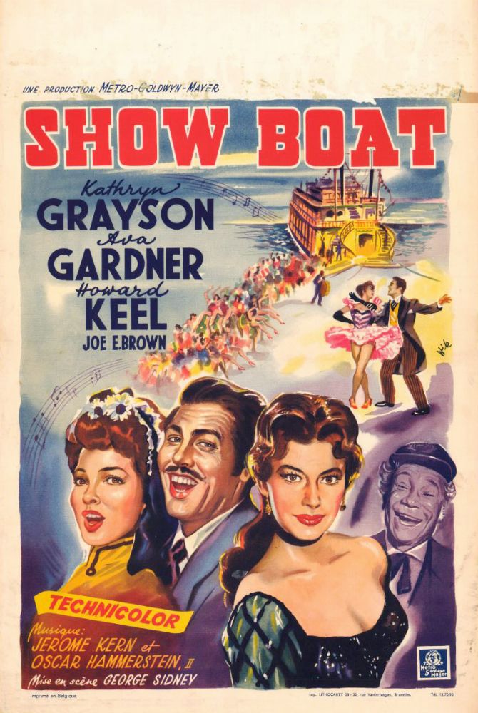 Affiche - SHOW-BOAT - 36x56cm