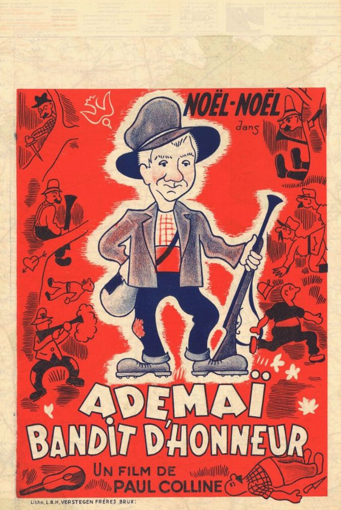 Affiche - ADEMAI BANDIT D'HONNEUR - 30x40cm