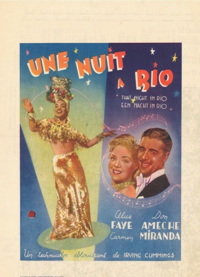 Affiche - UNE NUIT A RIO - 30x40cm