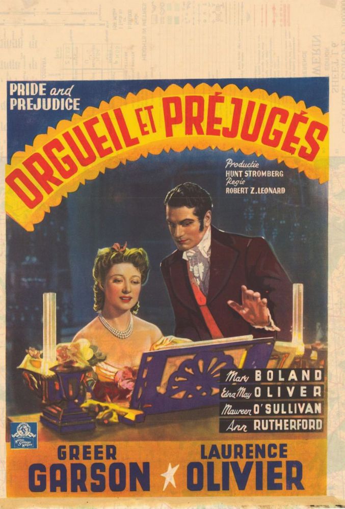 Affiche - ORGUEIL ET PREJUGES - 30x40cm