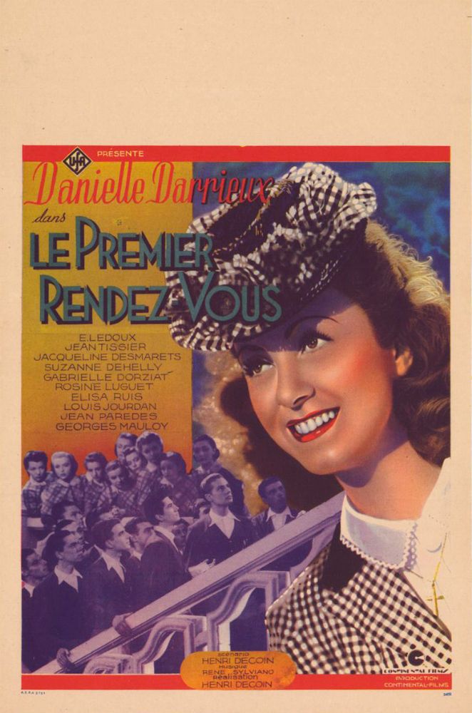 Affiche - PREMIER RENDEZ-VOUS - 30x40cm