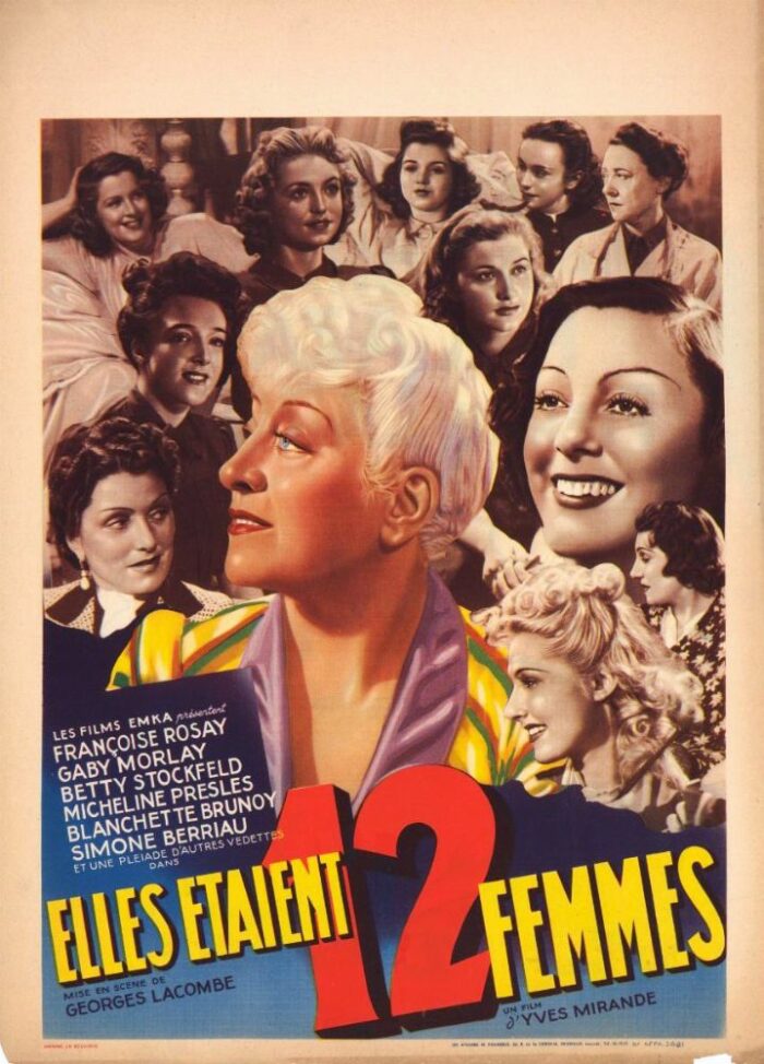 Affiche - ELLES ETAIENT DOUZE FEMMES - 30x40cm