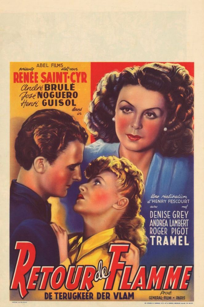 Affiche - RETOUR DE FLAMME - 30x40cm