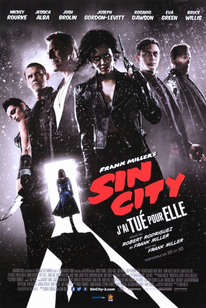 Affiche - SIN CITY : J'AI TUE POUR ELLE - 40x55cm
