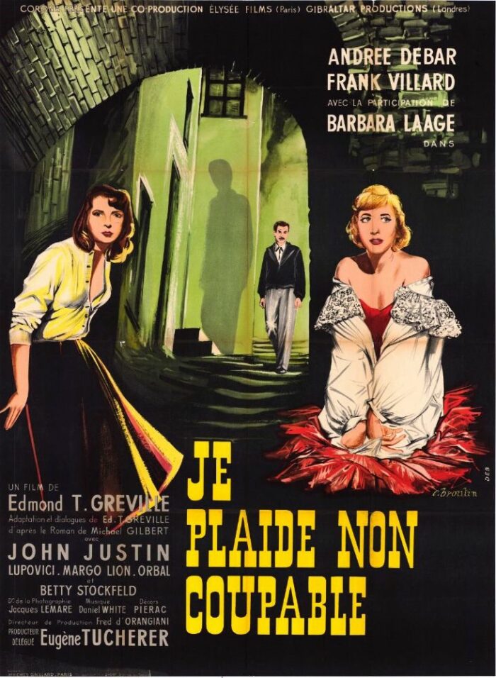 Affiche - JE PLAIDE NON COUPABLE - 120x160cm