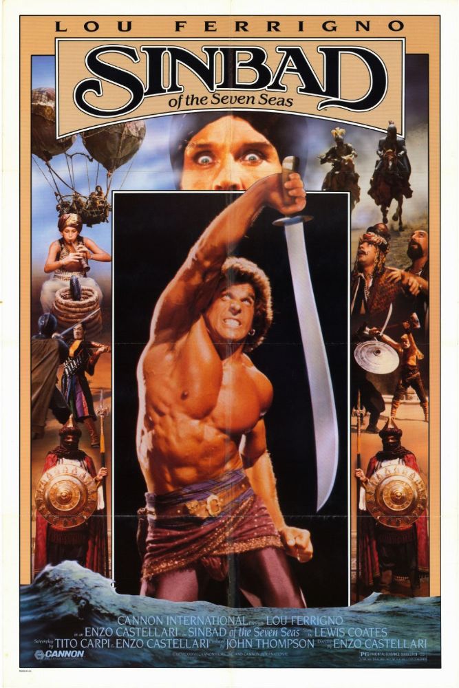 Affiche - SINBAD OF THE SEVEN SEAS - 70x105cm