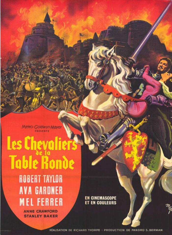 Affiche - CHEVALIERS DE LA TABLE RONDE (les) - 120x160cm