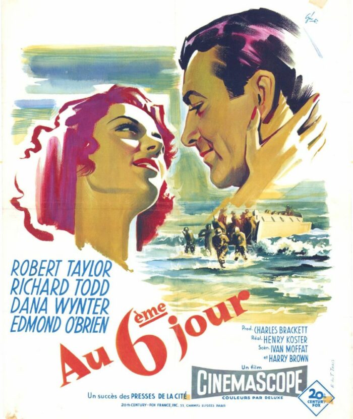 Affiche - AU SIXIEME JOUR - Ressortie 40x55cm