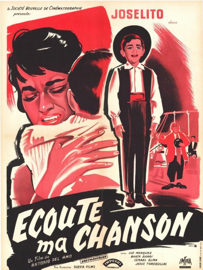 Affiche - ECOUTE MA CHANSON - Ressortie 60x80cm
