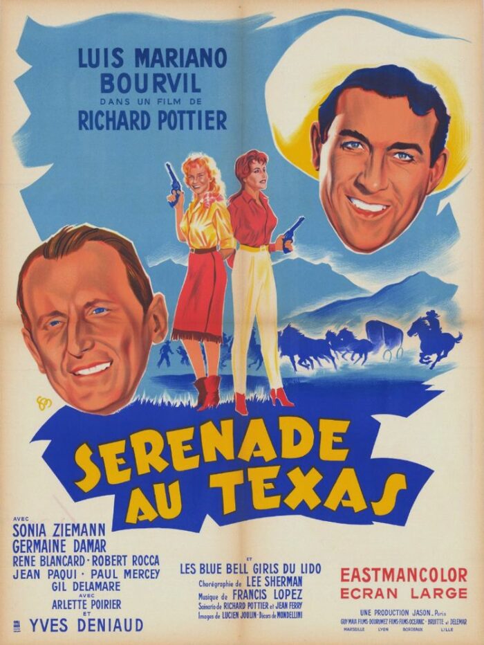 Affiche - SERENADE AU TEXAS - 60x80cm