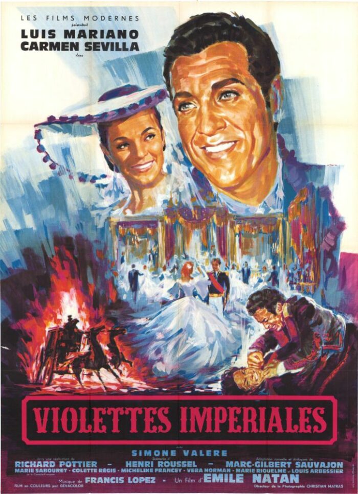 Affiche - VIOLETTES IMPERIALES - Ressortie 120x160cm