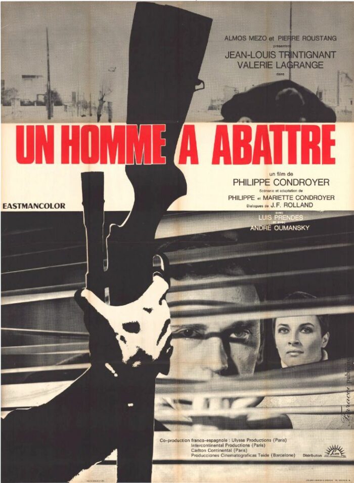 Affiche - UN HOMME A ABATTRE - 120x160cm