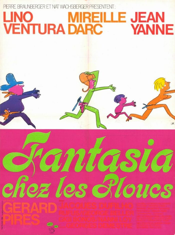 Affiche - FANTASIA CHEZ LES PLOUCS - 60x80cm