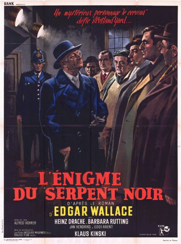 Affiche - ENIGME DU SERPENT NOIR (l') - 120x160cm