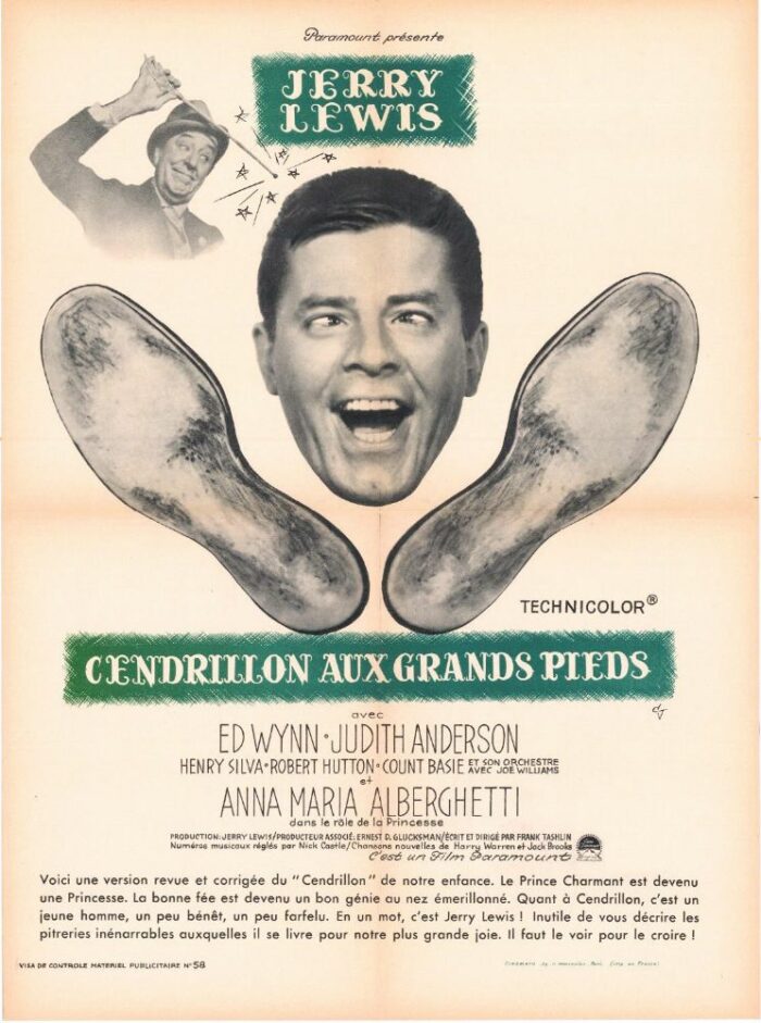 Affiche - CENDRILLON AUX GRANDS PIEDS - 60x80cm